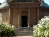 Front steps as viewed from the rose garden