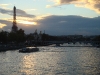 Seine at sunset